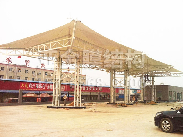 加油站膜结构 (2)