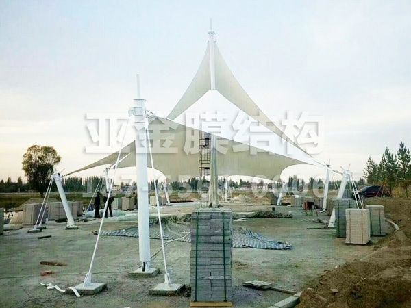 景观广场膜结构 (3)