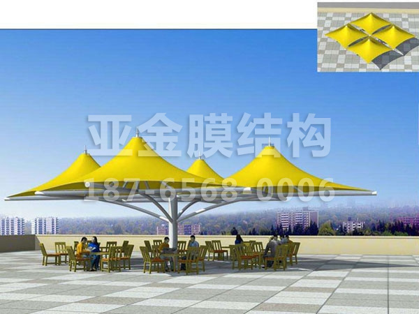 景观广场膜结构 (1)