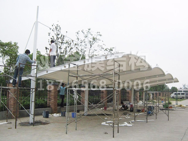 汽车棚膜结构 (15)