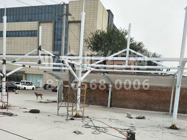 汽车棚膜结构 (9)