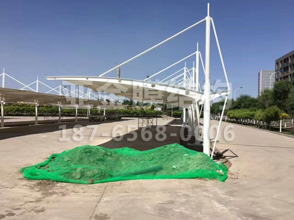 汽车棚膜结构 (1)