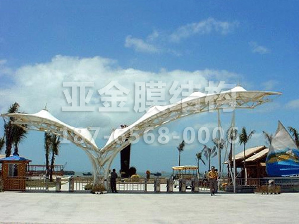 小区出口膜结构 (10)