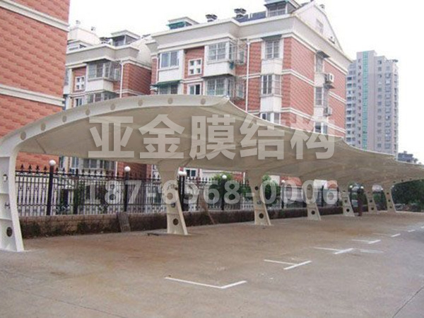 自行车棚膜结构 (8)