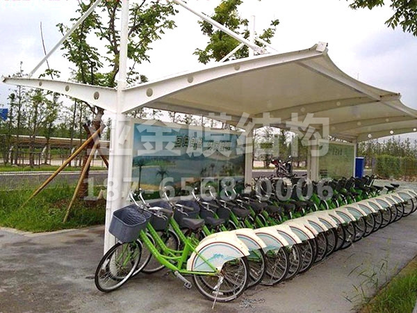 自行车棚膜结构 (12)